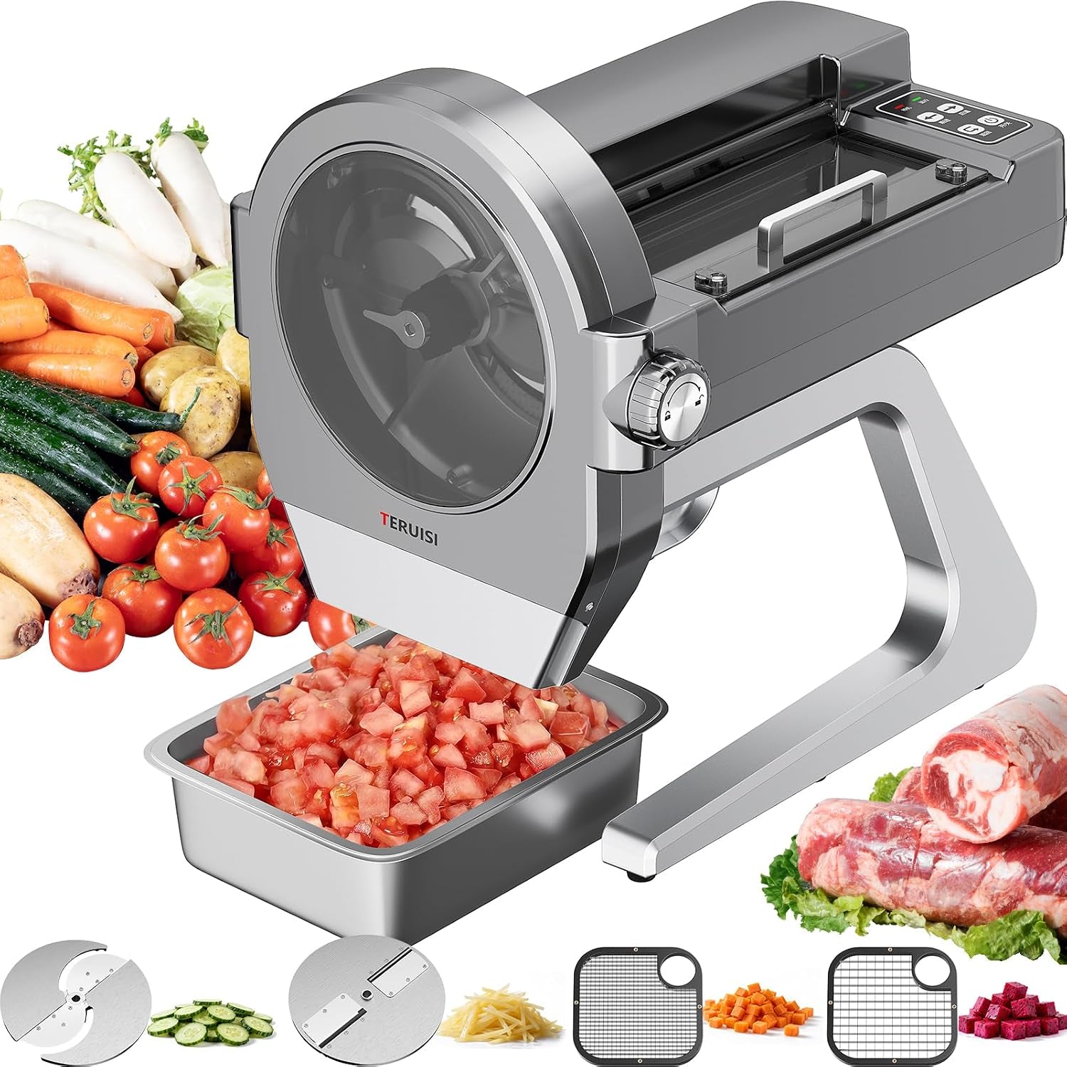 commercial-vegetable-chopper-300w-auto-feed-stainless-steel-vegetable-and-meat-slicer-4-in-1-food-cutter-machine-with-1-10mm-slicing-3mm-shredding-2-dicing-sizes-440lbs-h-output-110v