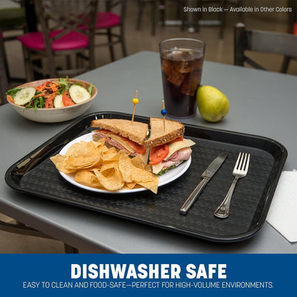 Carlisle Cafe Tray, Fast Food Restaurant Tray, 14 X 18, 1 Count, Black6