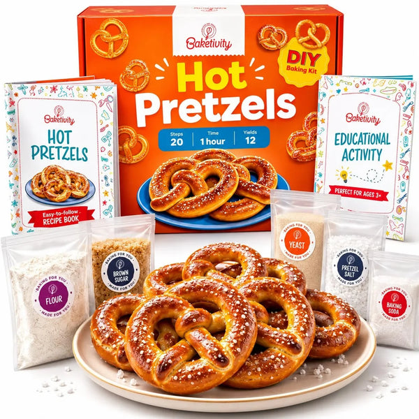 Pretzel Kids Baking Kit with Pre-Measured Ingredients1