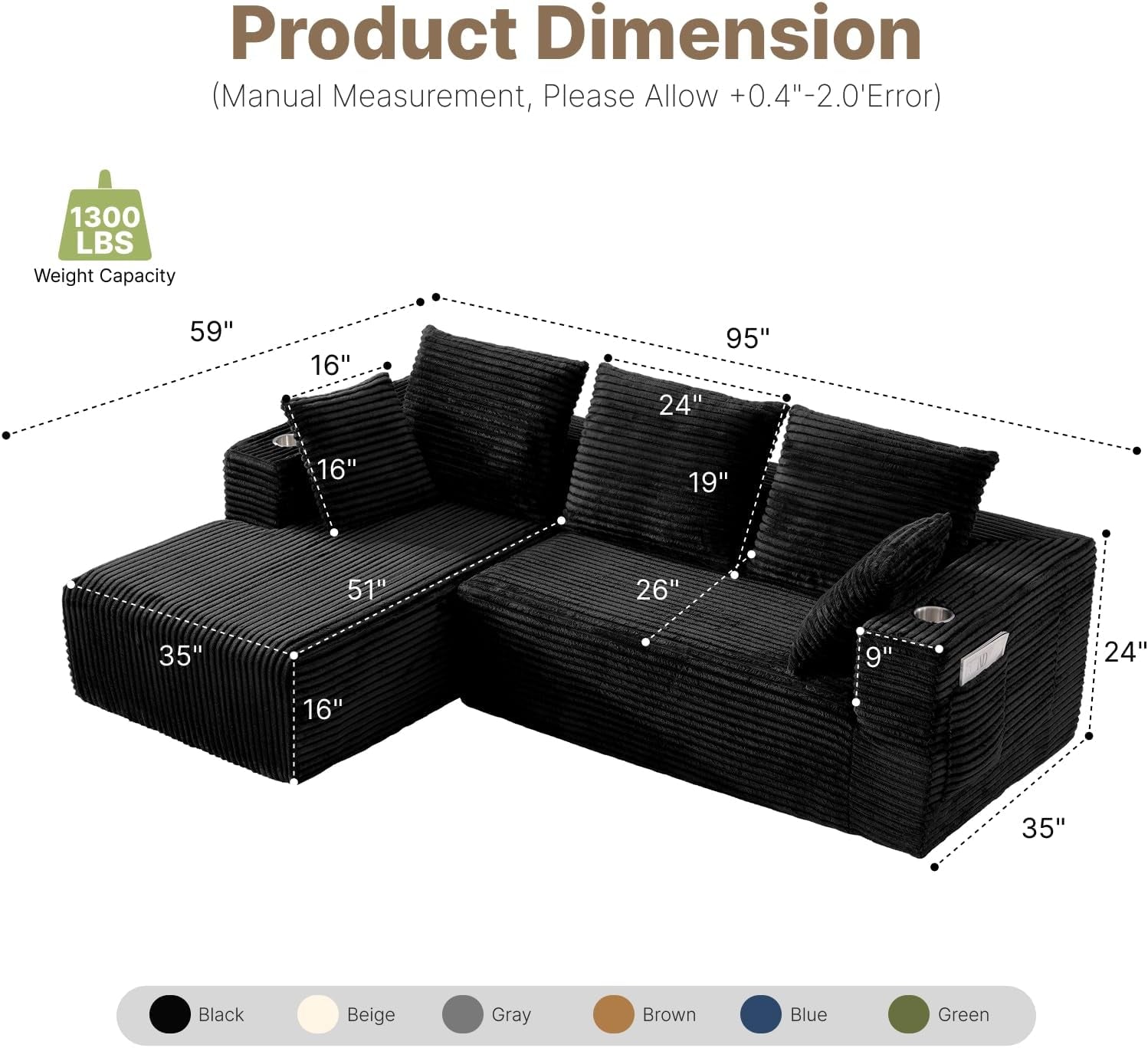 95boneless-couch-l-shaped-couch-with-chaise-cup-holders-pocket
