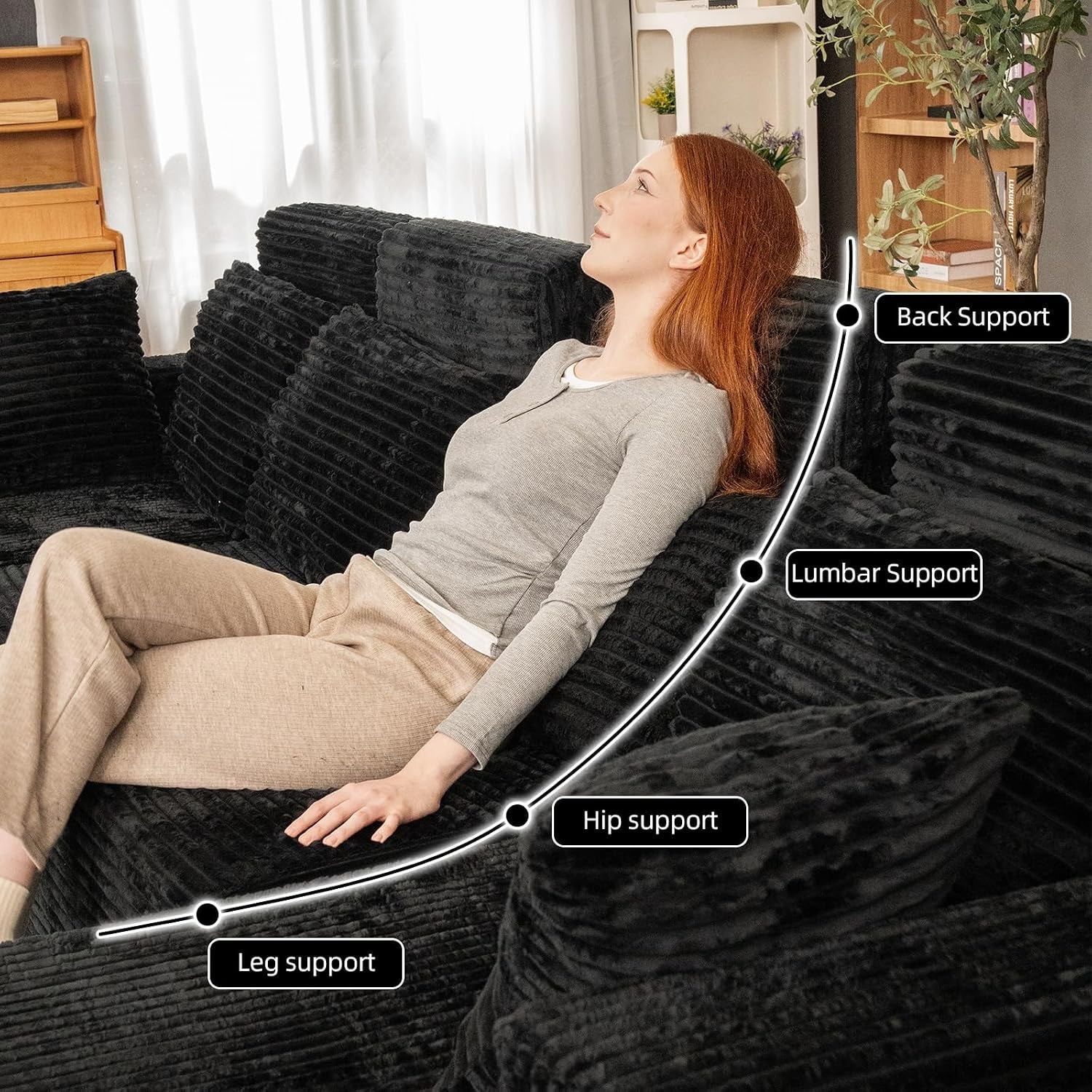 134-boneless-couch-for-living-room-oversized-u-shaped-modular-cloud-sofa-with-deep-seat-6-seater-convertible-memory-foam-couches-no-assembly-plush-corduroy-sofa-black
