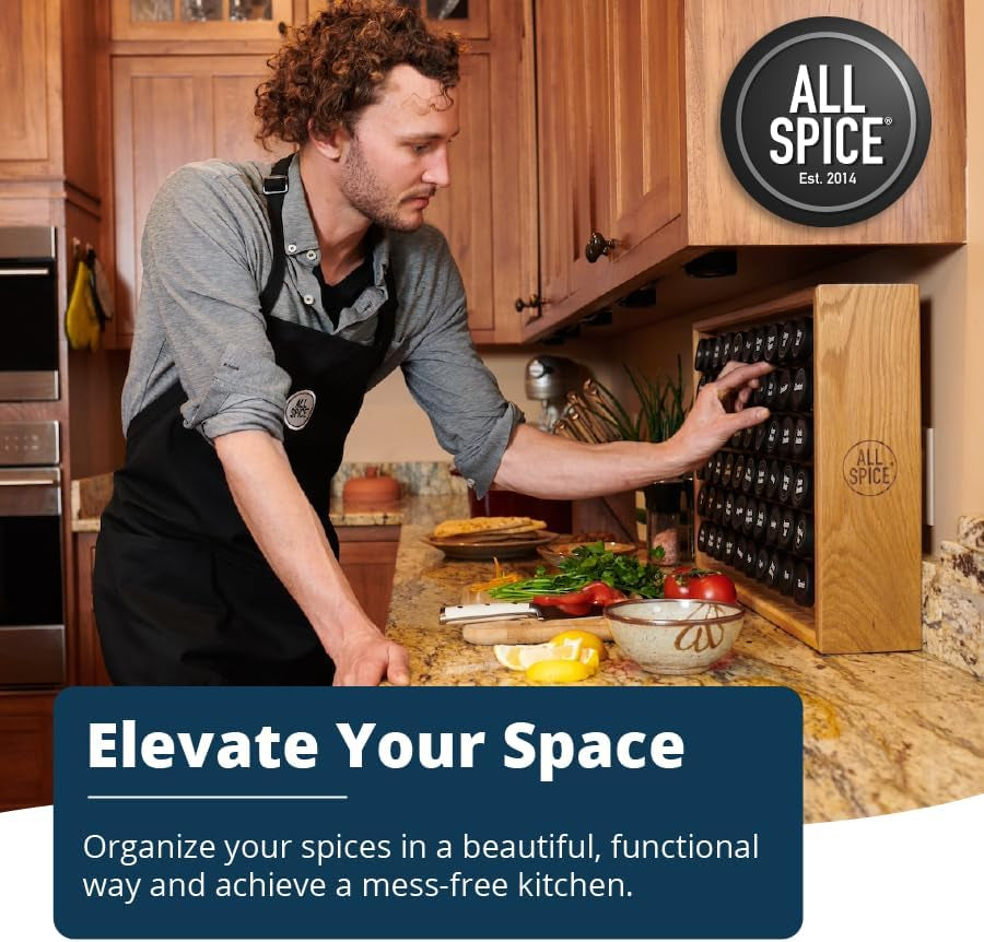 spice-rack-organizer-wood-525-unique-labels-countertop-or-wall-mount-includes-60-4oz-jars-bamboo