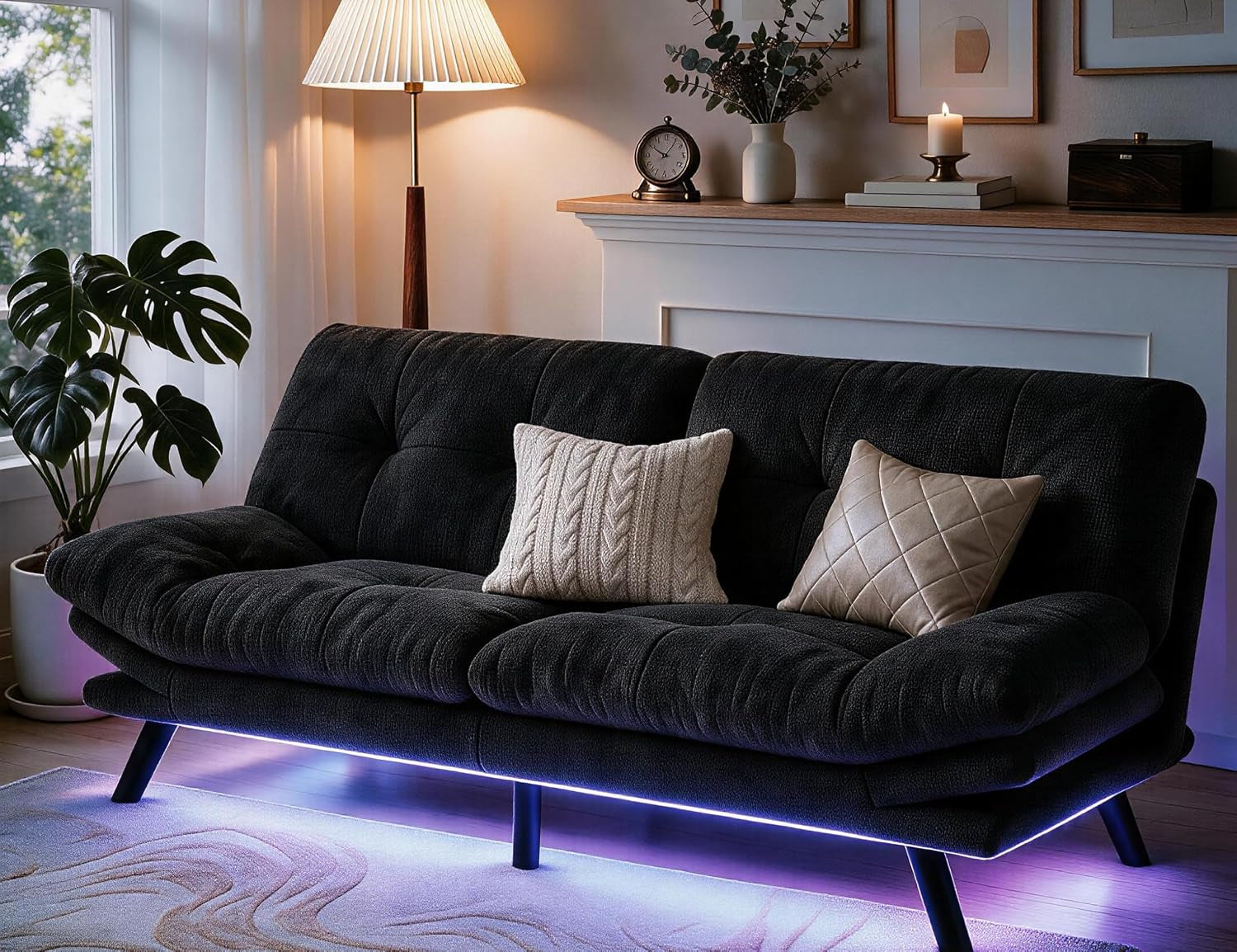 convertible-futon-sofa-bed-70-folding-futon-couch-w-led-lights