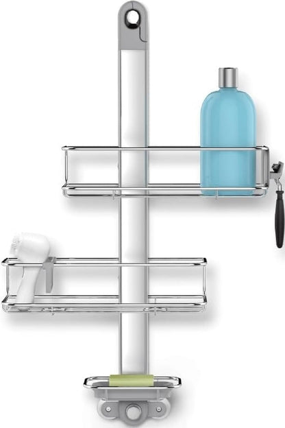 Simplehuman Adjustable Shower Caddy, Stainless Steel and Anodized Aluminum1