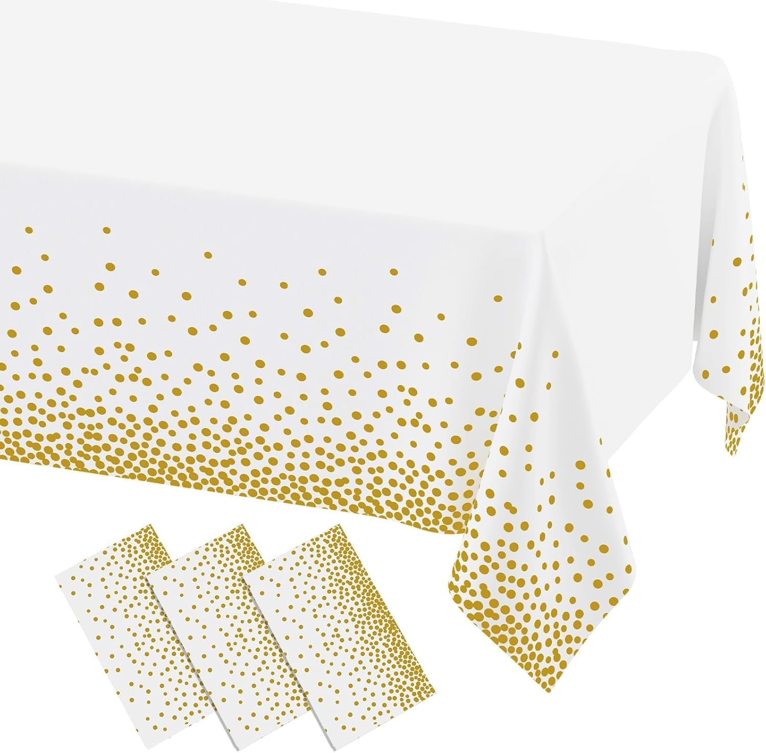 3-packs-dot-disposable-table-cloth-54-x-108-inch-waterproof-plastic-tablecloth-rectangle-gold-dots-in-white-table-covers-for-picnic-birthday-party-and-back-to-school