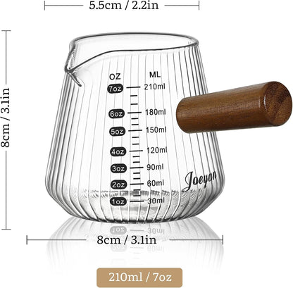 Espresso Shot Cups 7Oz, Glass Measuring Cup, Espresso Accessories2