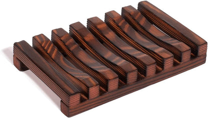 Viori Hamish & Co. Wooden Bar Holder – Natural Bamboo Tray for Shampoo, Conditioner, and Body Wash Bars – Promotes Drying and Longevity1