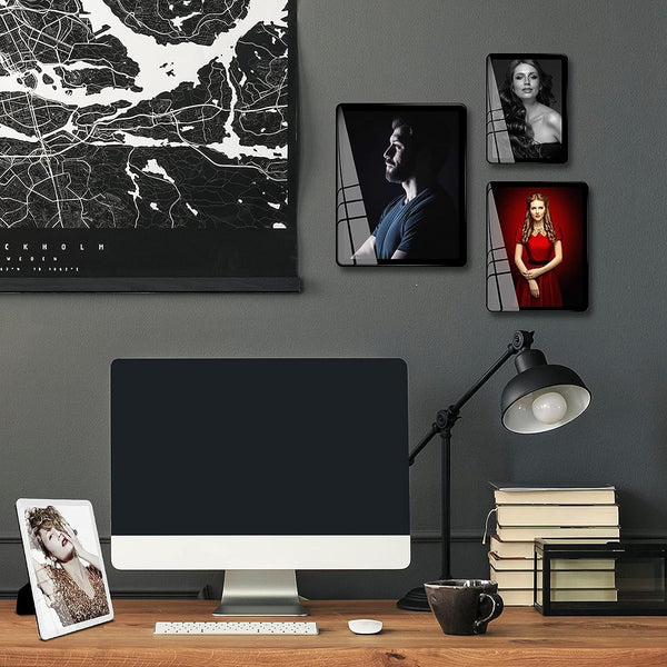 5×7 Picture Frame Black, Vertical & Horizontal Wall & Tabletop5