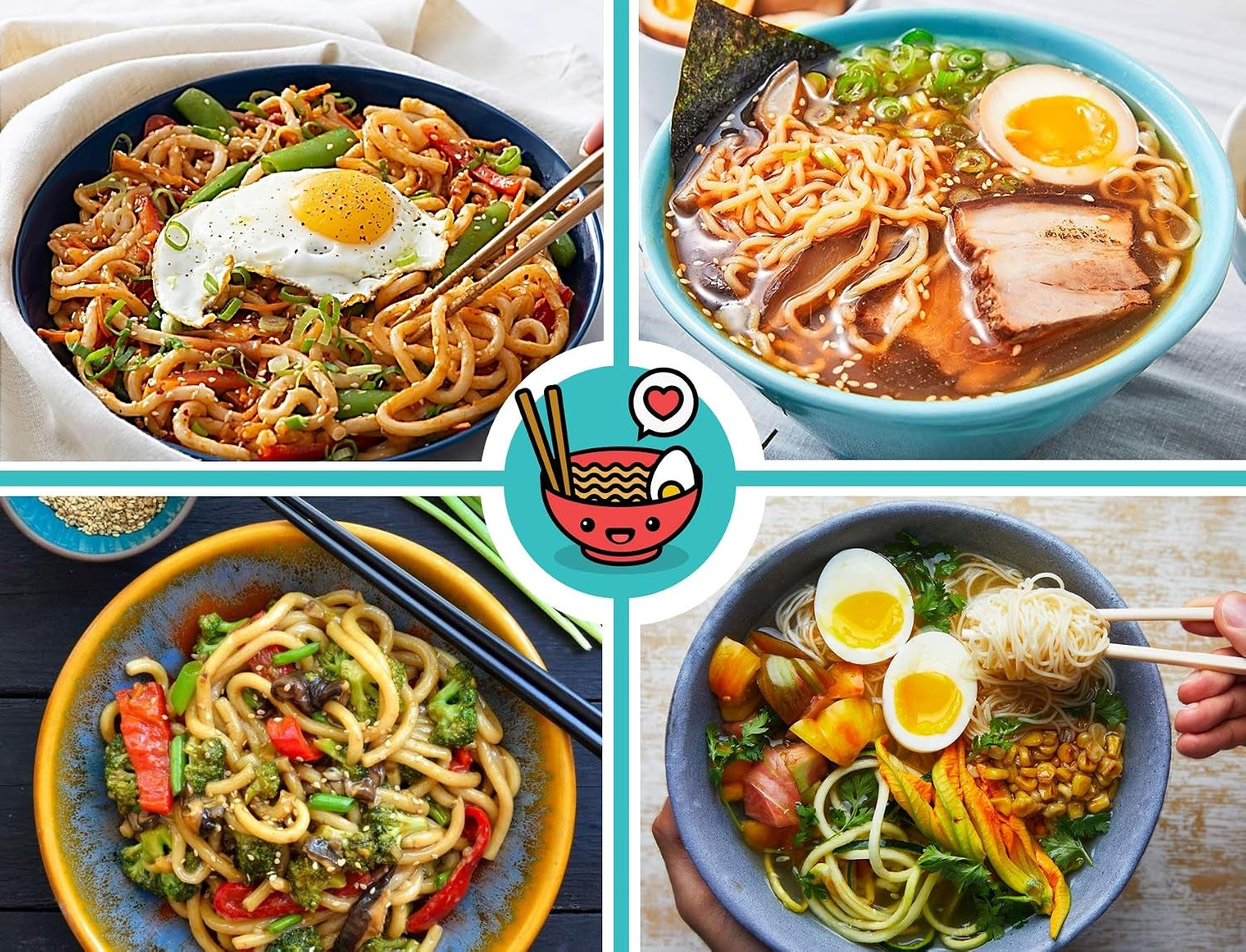 unbreakable-ramen-bowl-set-with-chopsticks-and-spoon-2-large-japanese-style-melamine-ramen-bowls-dipping-bowls-and-chopstick-stands-for-asian-pho-soup-thai-miso-udon-wonton-2-bowl-set-red-black