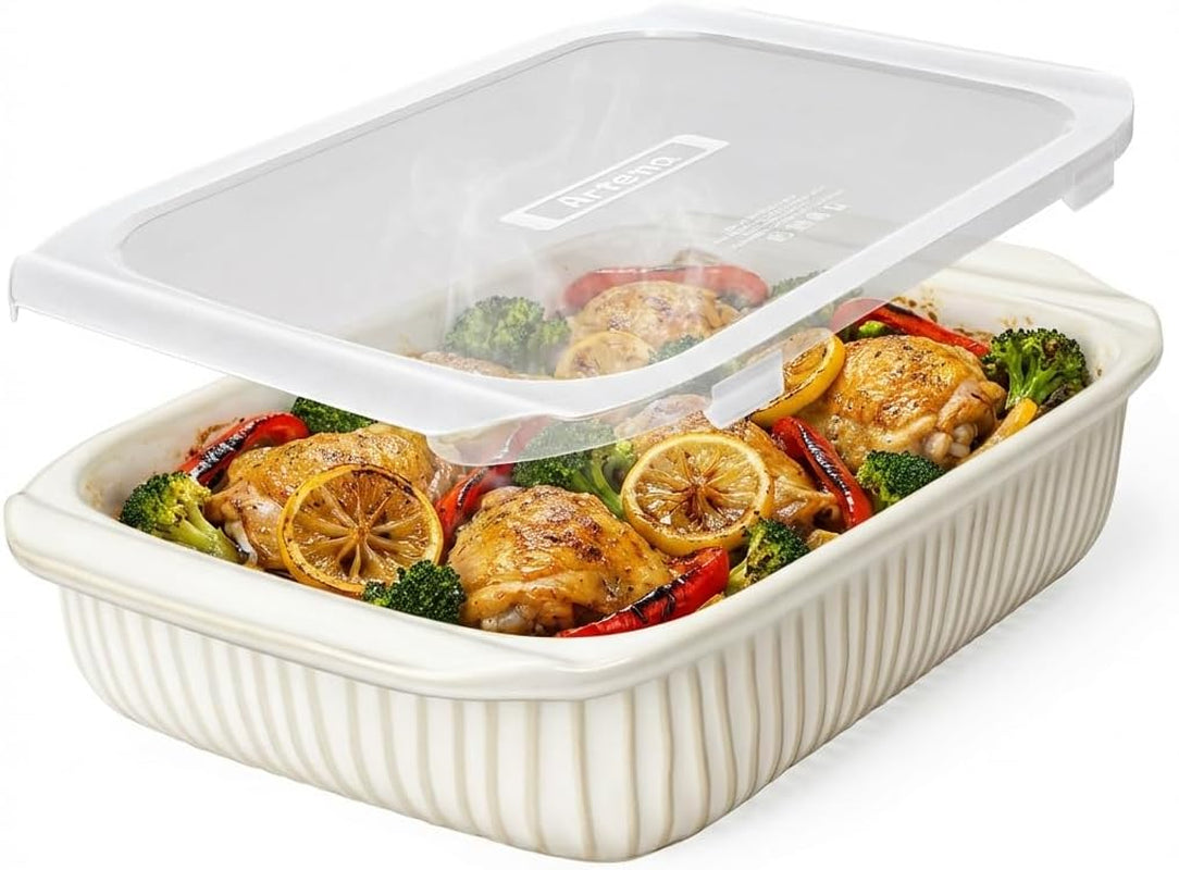 baking-dish-5-1-quarts-casserole-dishes-for-oven-baking-pan-with-handles-lasagna-pan-deep-large-casserole-dish-rectangular-ceramic-bakeware-white-with-lid