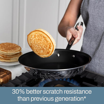 All-Clad D3 Pro Nonstick Stainless Steel 8" Fry Pan, Made in the USA | the Original Bonded Professional Cookware, Nonstick 8" Omelet Pan, Induction Compatible, Oven Safe up to 600F4