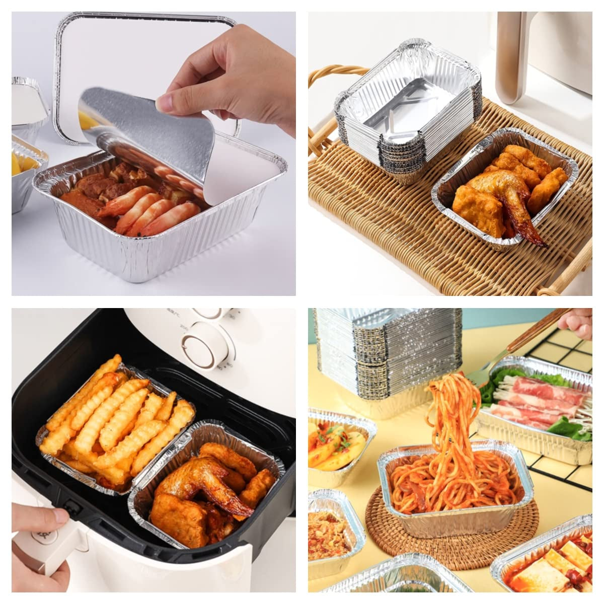 1-lb-small-aluminum-pans-with-lids40-pack-5-4-tin-foil-pans-disposable-cookware-cardboard-lids-for-cooking-baking-party-meal-takeout-trays-to-go-disposable-food-container