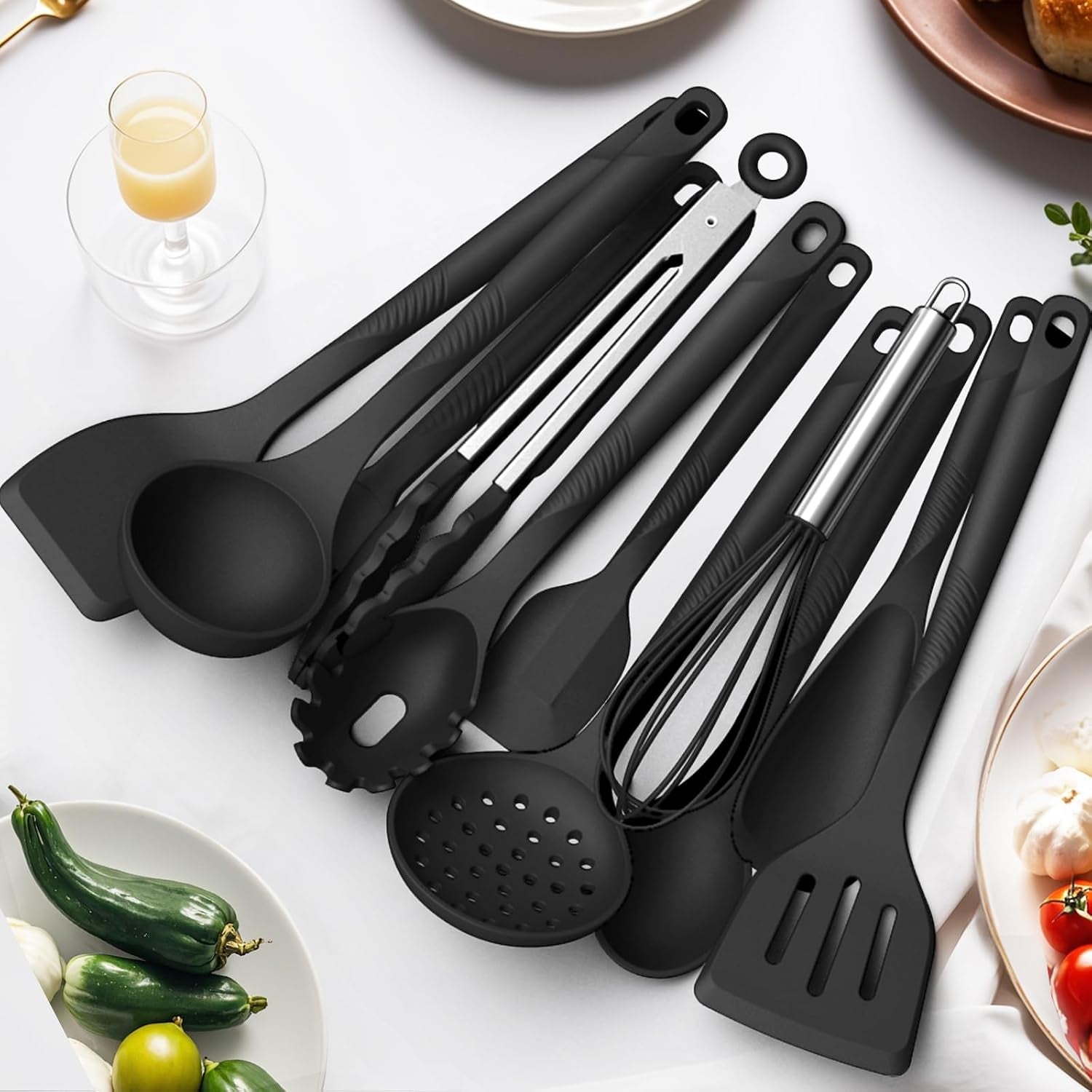 silicone-cooking-utensils-set-600-f-heat-resistant-nonstick-kitchen-utensil-set-with-spatulas-spoons-whisk-tongs-bpa-free-dishwasher-safe-black