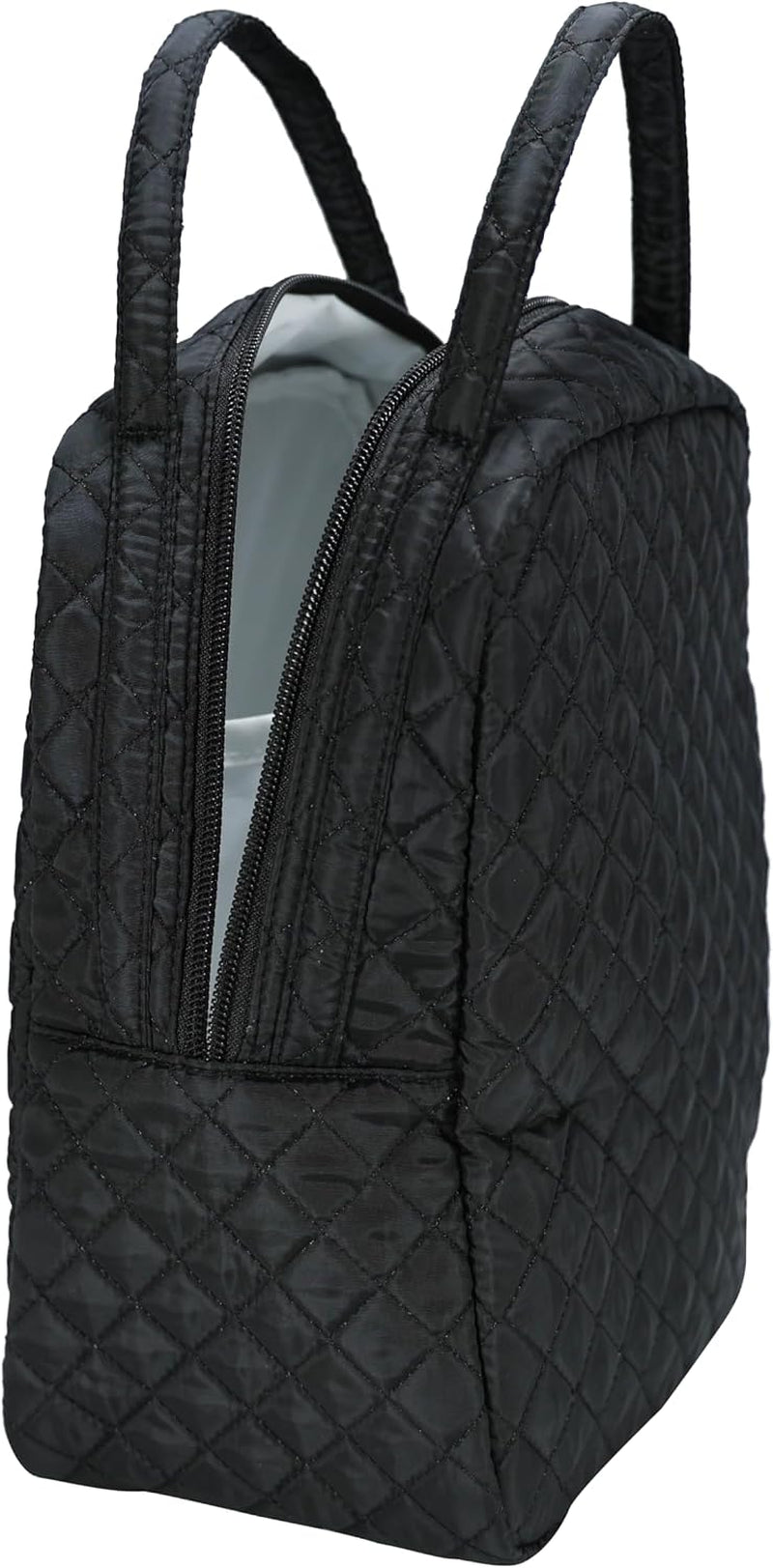 large-quilted-fabric-cotton-reusable-inusulated-lunch-tote-bag-cooler-snack-bag-women-pretty-thermal-lunch-box-storage-gift-bag-for-work-outdoor-black