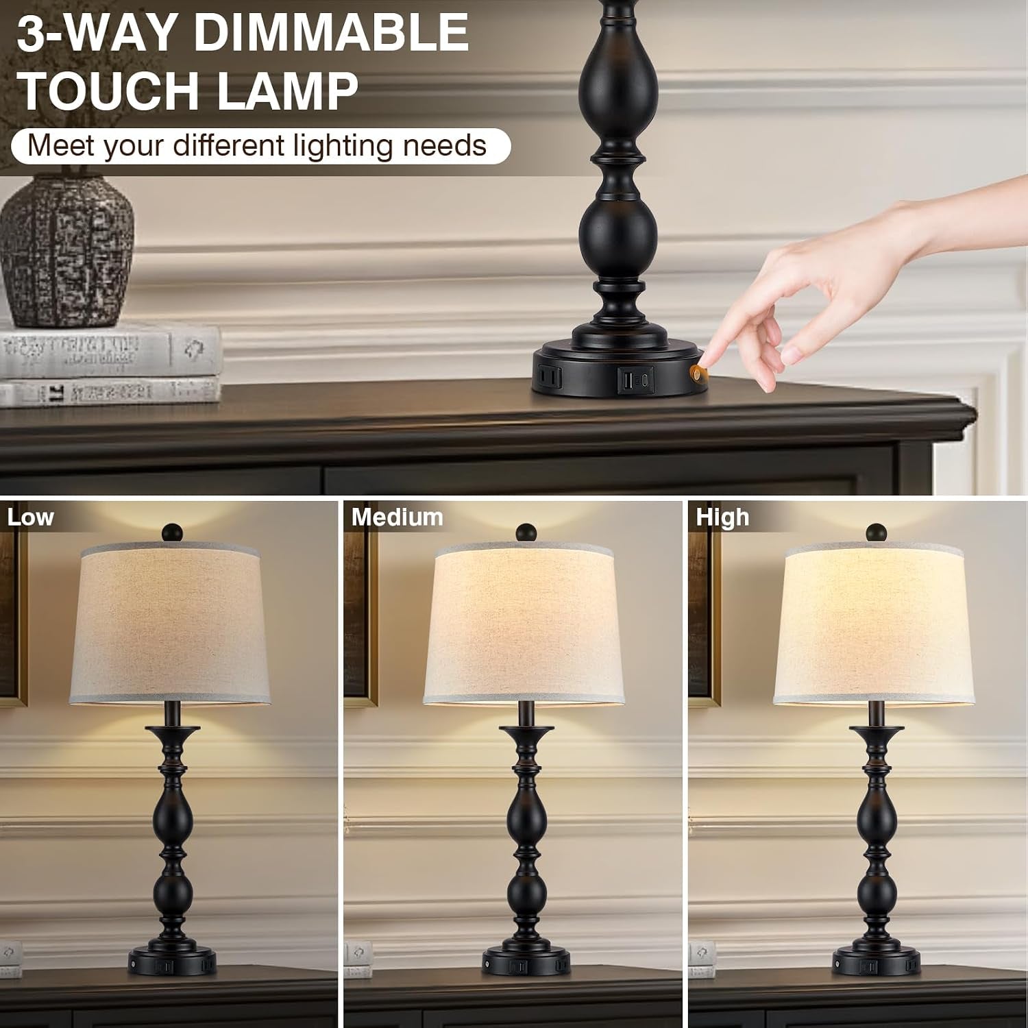28-black-modern-table-lamps-set-of-2-with-usb-c-a-ports-and-ac-outlet-3-way-touch-control-tall-bedside-lamps-for-bedroom-metal-farmhouse-nightstand-lamps-for-living-room