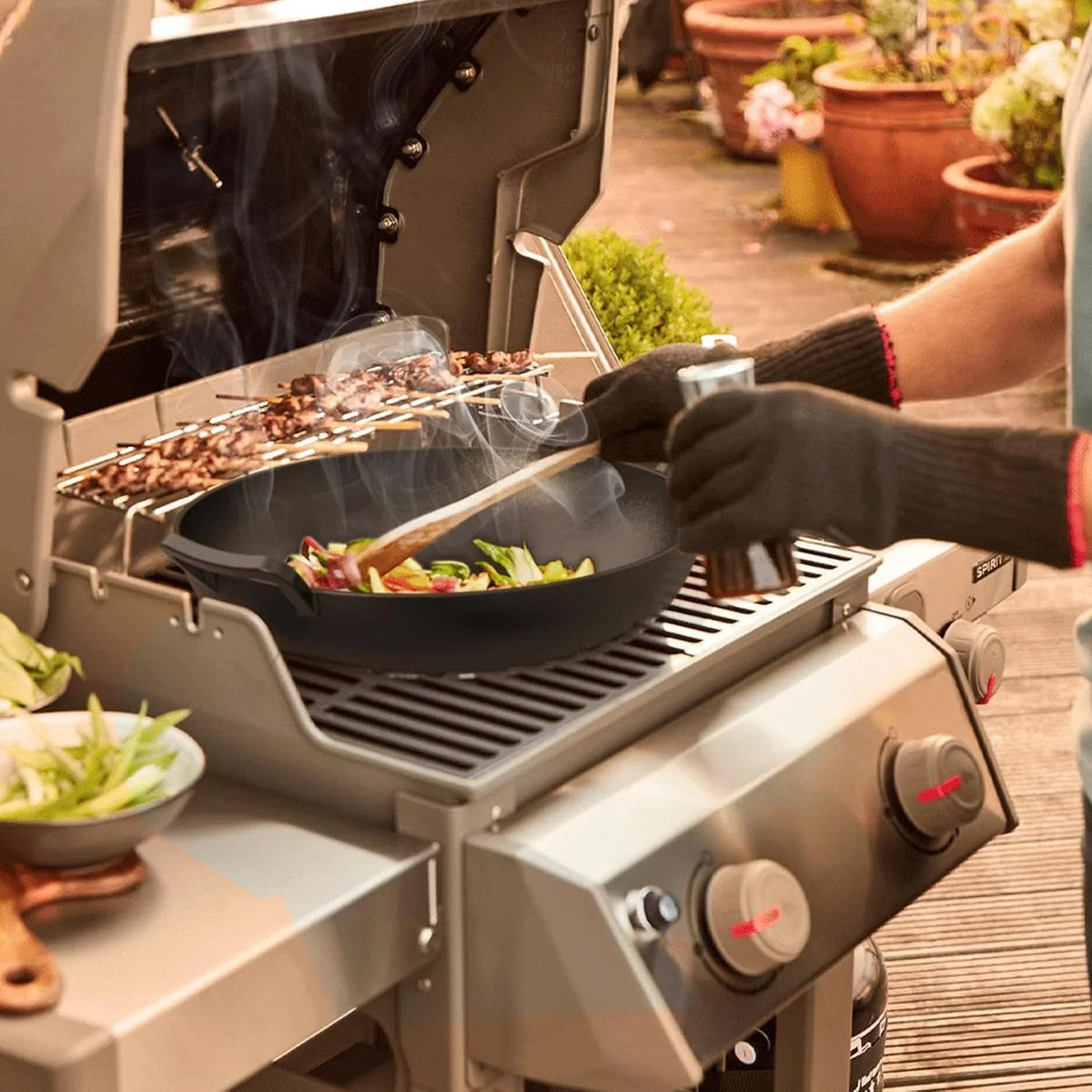 cast-iron-wok-for-weber-gourmet-bbq-system-universal-nonstick-stir-fry-pan-for-multiple-cooktops-including-induction-gas-stove-range-oven-campfire