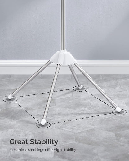 SONGMICS Clothes Drying Rack, 61.6-Inch Drying Rack, 3 Rotatable Arms7