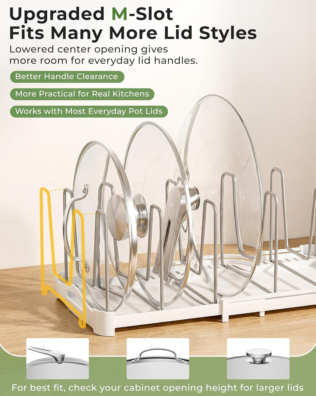 adjustable-cabinet-organizer-for-pot-lids-bakeware-cookie-sheets-cutting-boards-upright-storage-rack-for-kitchen-cabinet-stable-dividers-9-7-deep-12-6-to-21-5-wide-gs02ss