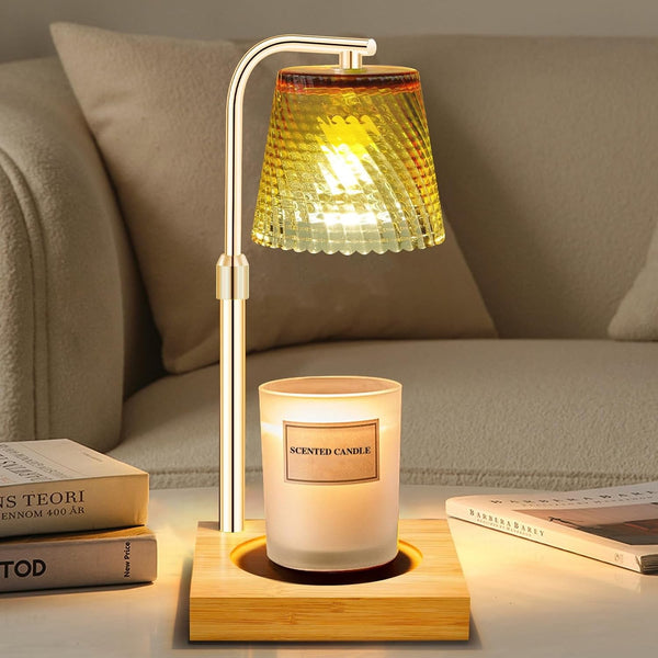 Candle Warmer Lamp with Timer, Height Adjustable Dimmable Wax Melts Warmer for Jar Candles, House Warming Home Decor Christmas Birthday Gifts for Women Mom1