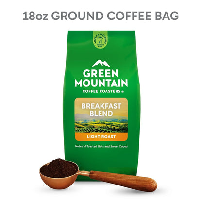 Breakfast Blend, Ground Coffee, Bagged 18 Oz3