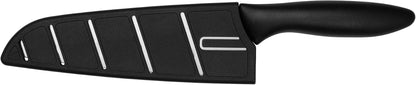 6.5” Santoku Knife, Black, 6.5 Inch Santoku Blade3