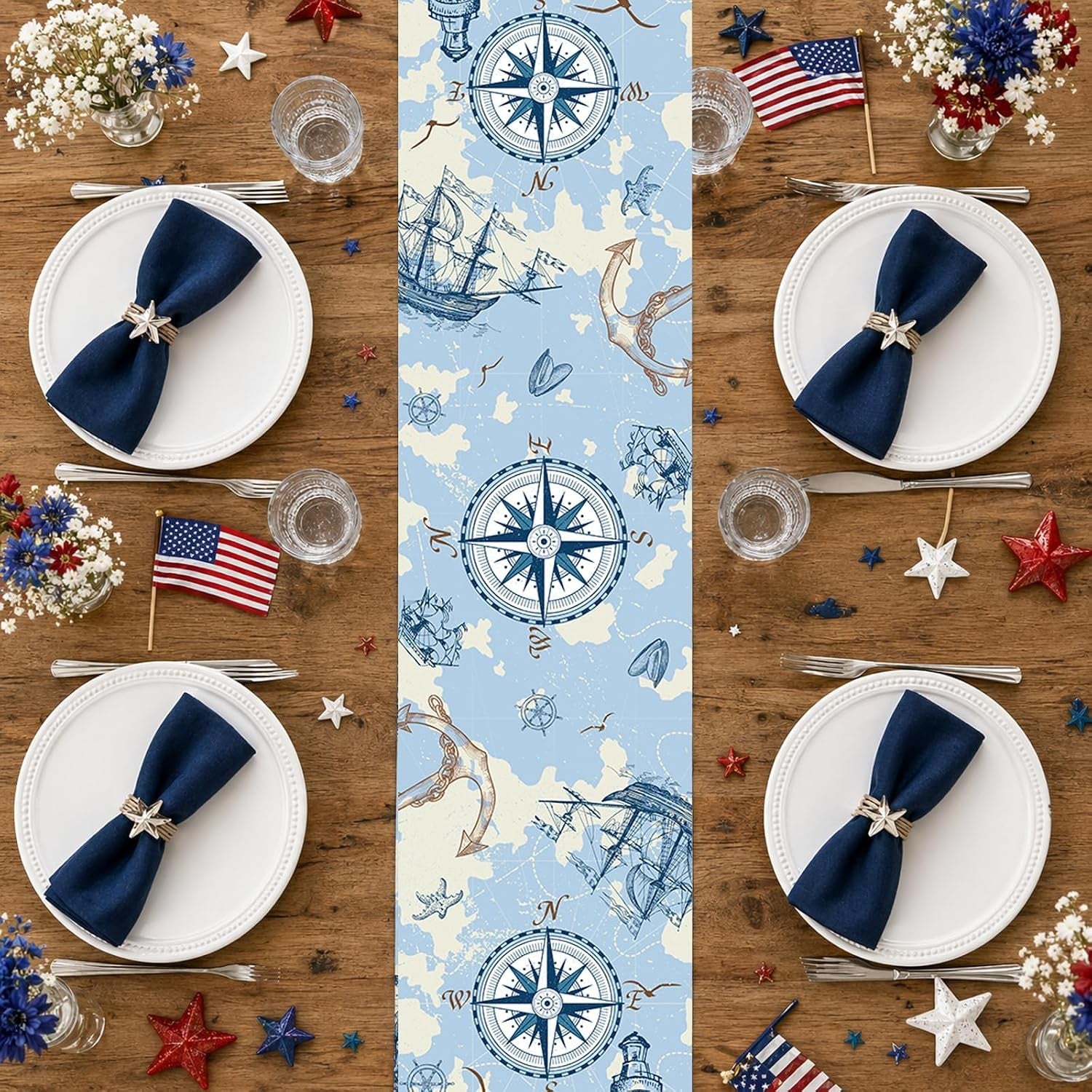 coastal-nautical-table-runner-teal-blue-13-x-71-nautical-linen-farmhouse-coffee-table-runner-kitchen-dinner-ocean-nautical-decor