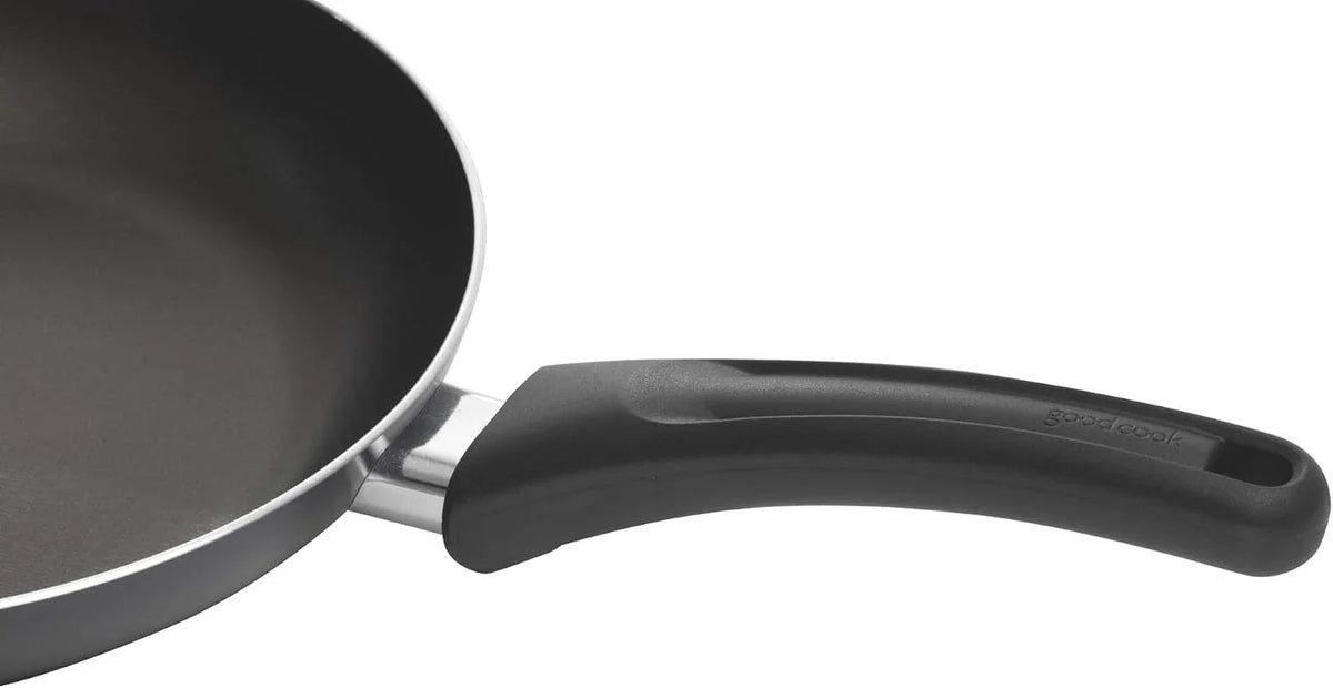 everyday-nonstick-11-inch-stir-fry-pan-deep-walled-skillet-for-easy-mixing-even-heating-aluminum-wok-ergonomic-handle-charcoal-silicone-lacquer-black-frying-pan