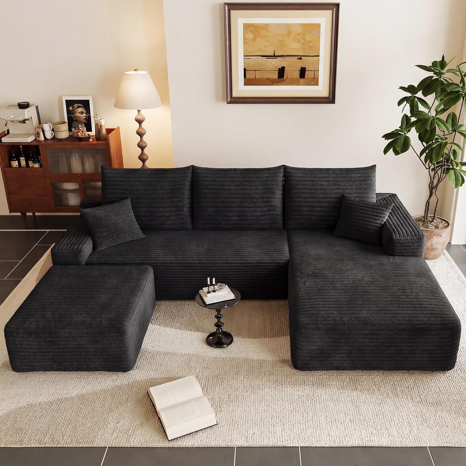 95-u-shape-cloud-couch-modern-modular-sectional-l-shape-sofa-with-ottoman-corduroy-upholstered-couches-deep-seat-sleeper-chaise-longue-for-living-room-no-assembly-requiredblack-right-facing