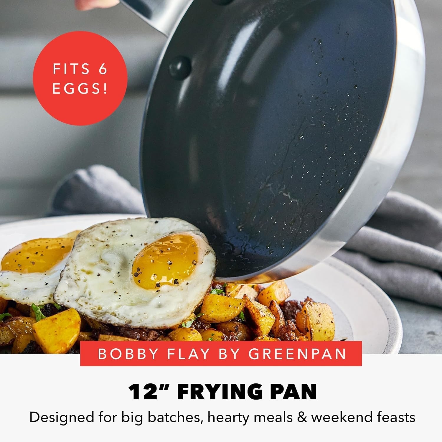 x-bobby-flay-stainless-steel-12-frying-pan-skillet-glass-lid-professional-grade-tri-ply-multiclad-pfas-free-ceramic-nonstick-induction-suitable-dishwasher-oven-safe-stay-cool-handle