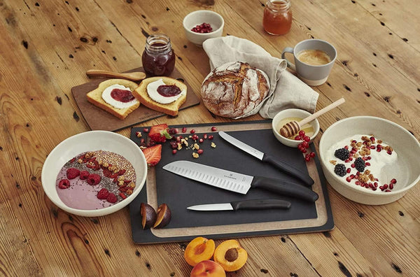 Victorinox Swiss Classic Tomato and Table Knife Set Serrated Blade, Black7