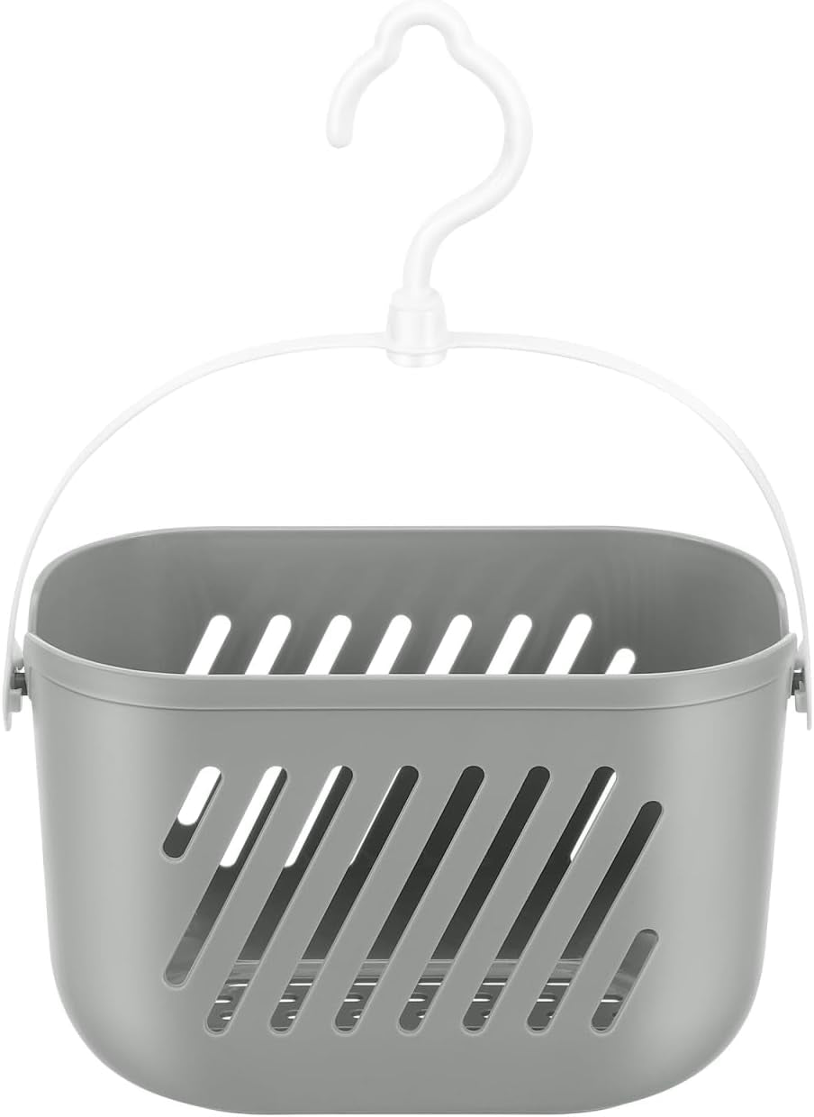 hanging-shower-caddy-plastic-hanging-shower-caddy-basket-portable-kitchen-organizer-storage-basket-with-hook-for-home-grey