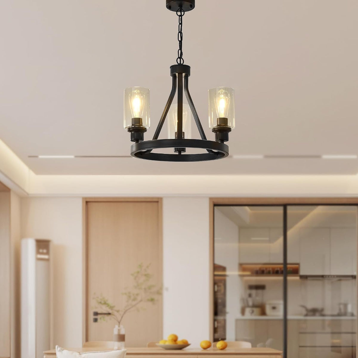 bronze-chandelier-farmhouse-chandelier-lighting-round-3-lights-with-glass-shade-ceiling-hanging-vintage-rustic-light-fixture-for-dining-room-living-room-foyer-porch-kitchen-island