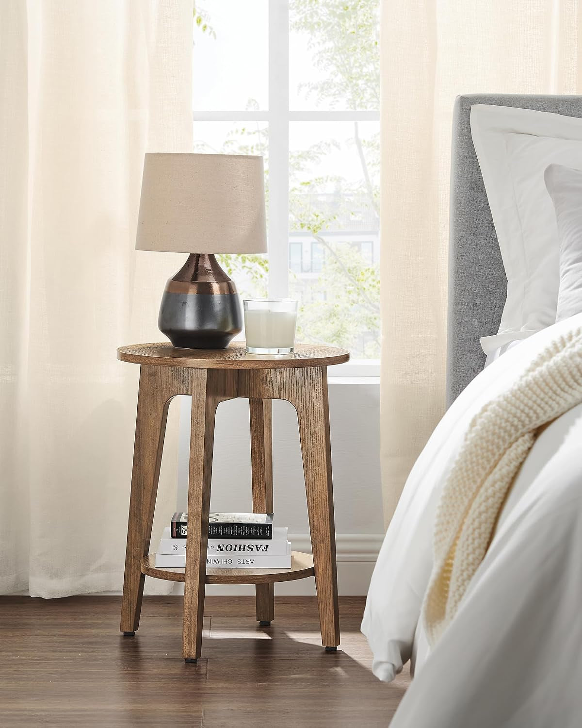 vasagle-maezo-collection-side-table-2-tier-small-round-end-table-nightstand-with-tapered-legs-curved-transitions-for-small-spaces-living-room-bedroom-honey-brown-ulet283t41