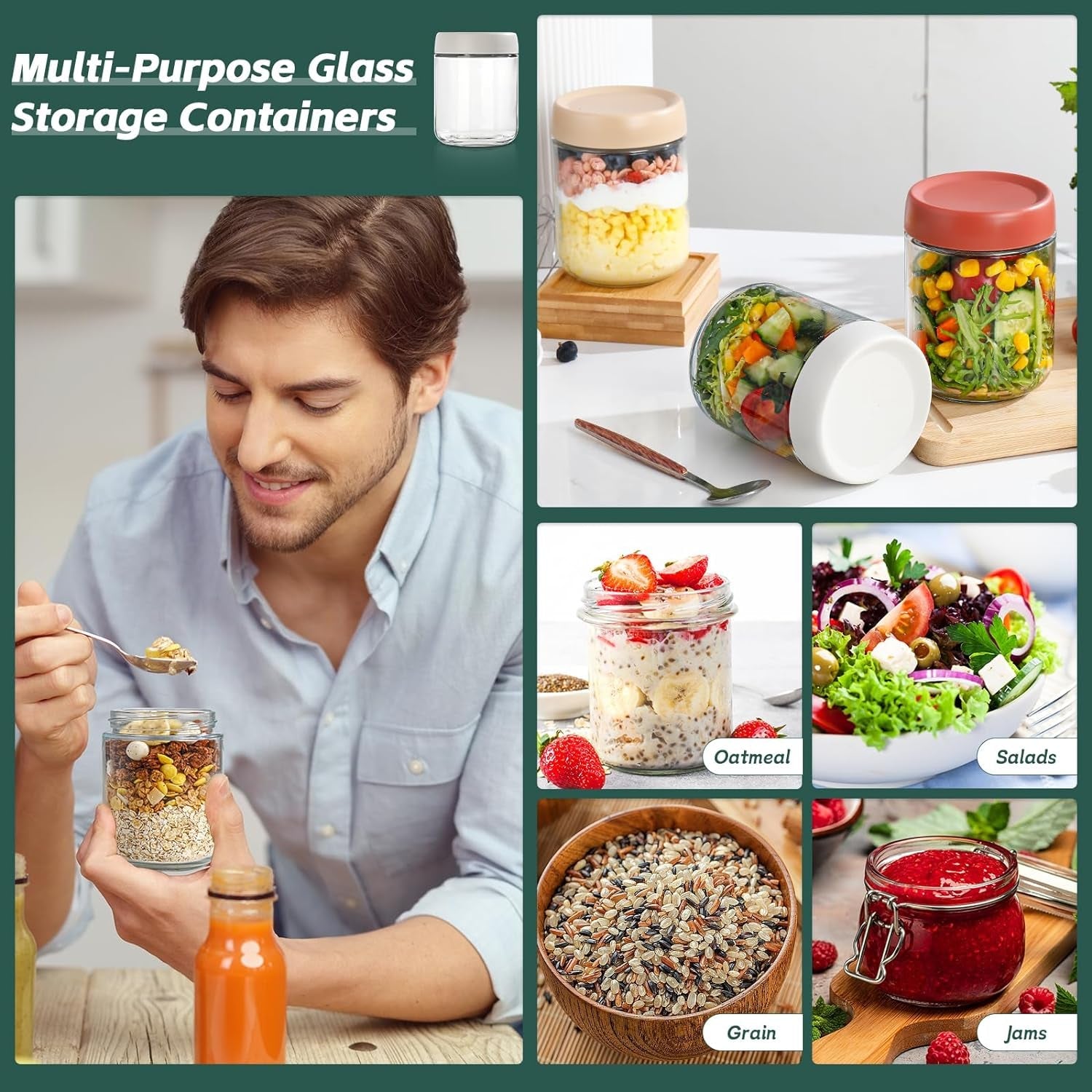 overnight-oats-containers-with-lids-16oz-glass-jars-with-lids-set-of-4-practical-oatmeal-container-to-go-chia-seed-pudding-jars-baby-food-containers