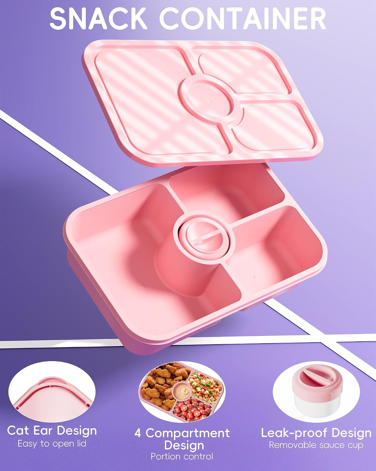 4-pcs-bento-snack-box-containers-4-compartment-divided-stackable-food-storage-containers-with-lids-meal-prep-lunch-container-with-sauce-cups