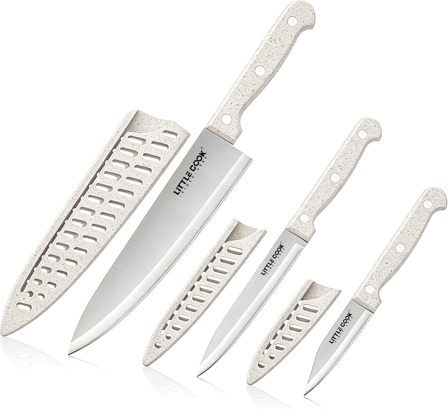 little-cook-3-piece-knife-set-chef-knife-set-with-sheaths-wheat-handle-innovative-wheat-handle