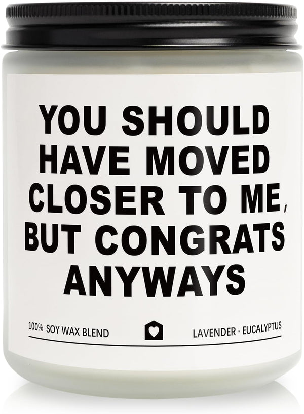 Housewarming Gifts New Home, Best Housewarming Gifts 2026 - Handmade Lavender Scented Candle - New Home Gift Candle Ideas, House Warming Gift for Friends Couple New Homeowner (7Oz)1