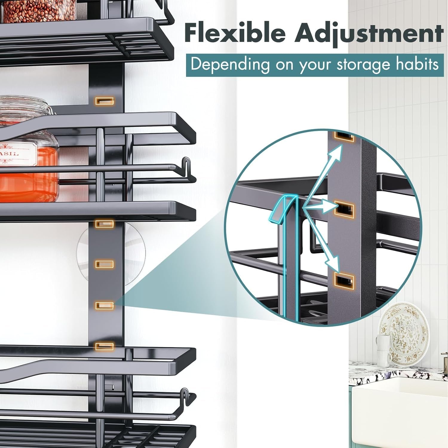 over-the-door-pantry-organizer-9-tier-over-the-door-organizer-with-adjustable-basket-metal-hanging-pantry-organizers-and-storage-for-kitchen-back-of-door-seasoning-rack-black