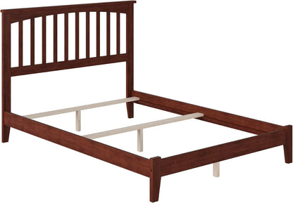, Mission Full Foundation Bed, Walnut4