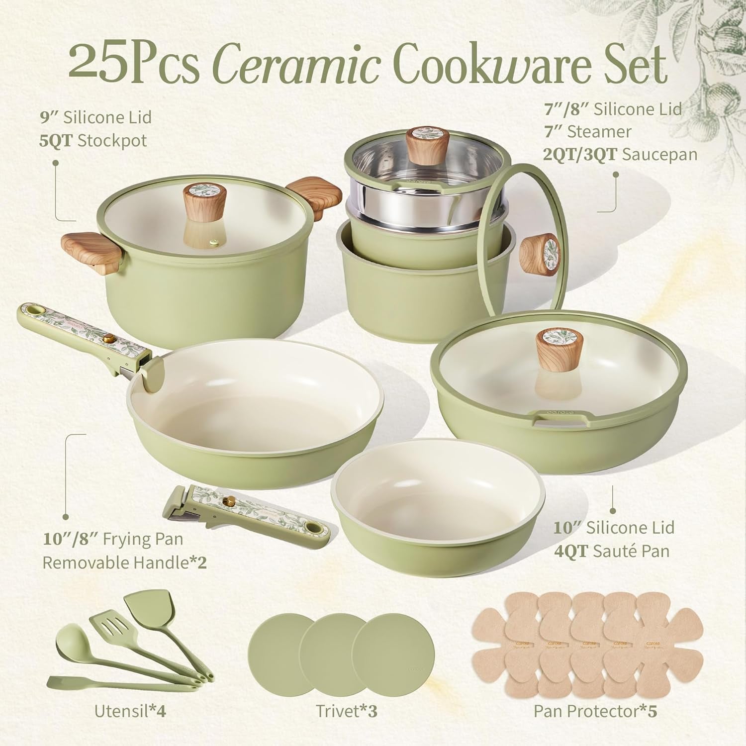 25pcs-ceramic-cookware-sets-nonstick-pots-and-pans-set-non-toxic-space-saving-detachable-handle-dishwasher-oven-safe-pfas-free-kitchen-apartment-camping-rv-traveling-cooking-sets