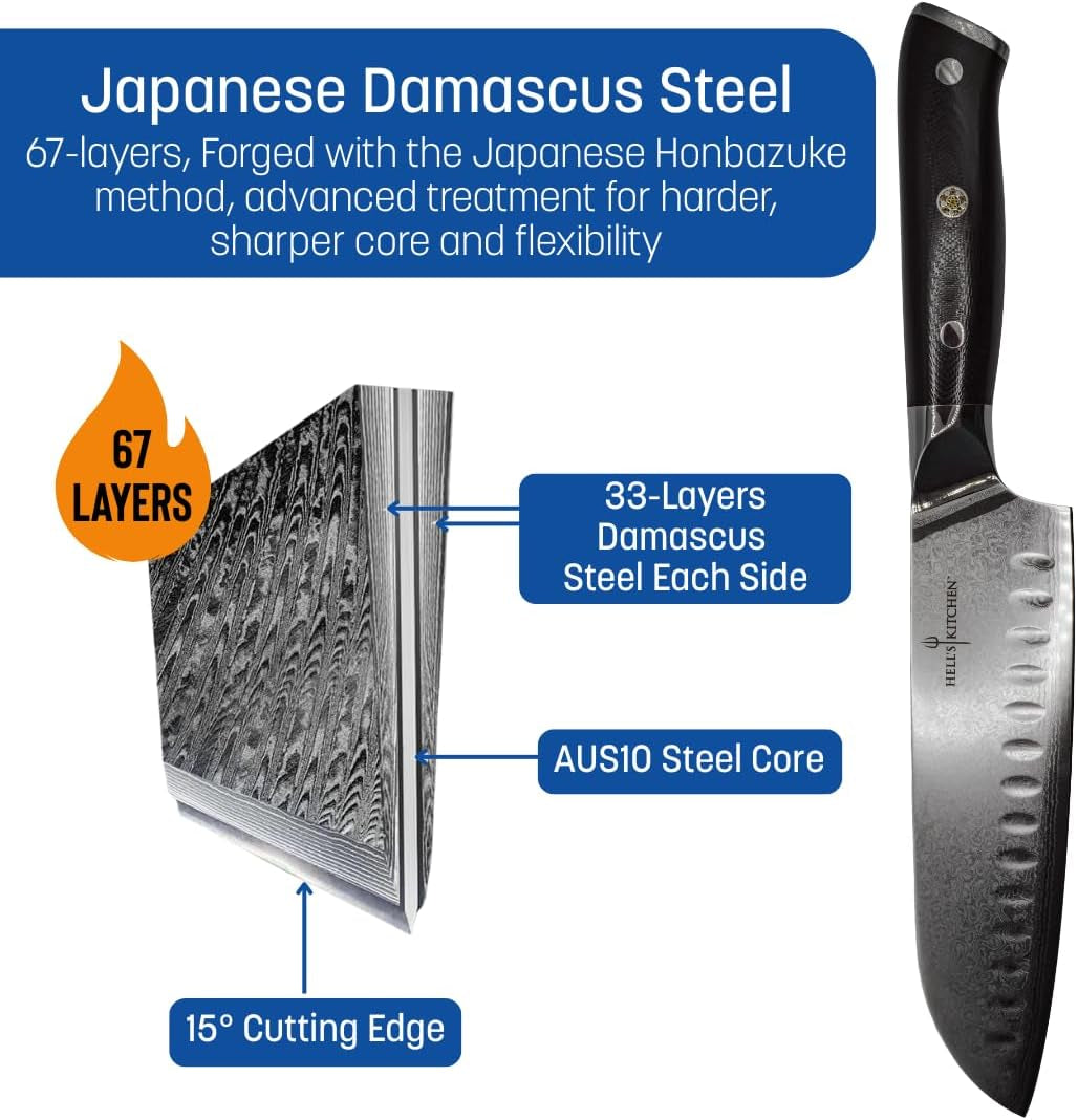 7-piece-complete-damascus-knife-set-magnetic-knife-holder-honing-rod-67-layer-japanese-blades-full-tang-ergonomic-handles-professional-quality-67-layer-japanese-blades-full-tang-ergonomic-handles-magnetic-knife-holder-honing-rod-7-pieces