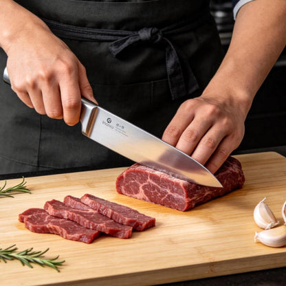 15-Piece Knife Block Set Built-In Sharpener, Japanese High Carbon Stainless Steel Kitchen Knife Set, Dishwasher Safe, Chef Knife Set with Wooden Knife Block, Santoku Knives for Kitchen Cooking | Japanese High Carbon Stainless Steel Kitchen Knife Set, Dishwasher Safe, Chef Knife Set with Wooden Knife Block3