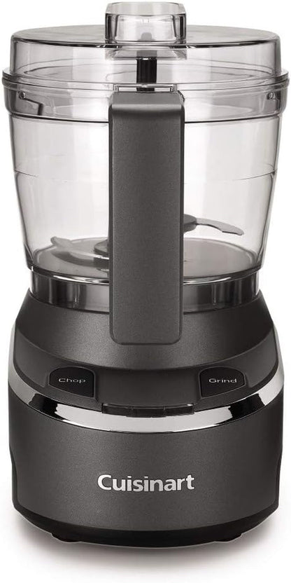 Mini Food Processor & Chopper, Small Stand Mixer for Vegetables, Meats & More, 4 Cup, Electric, Black, RMC-1001