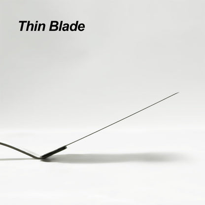 Stainless Steel Flexible Spatula, Thin Metal Turner Set, 2Pack(S+Xl) Solid3