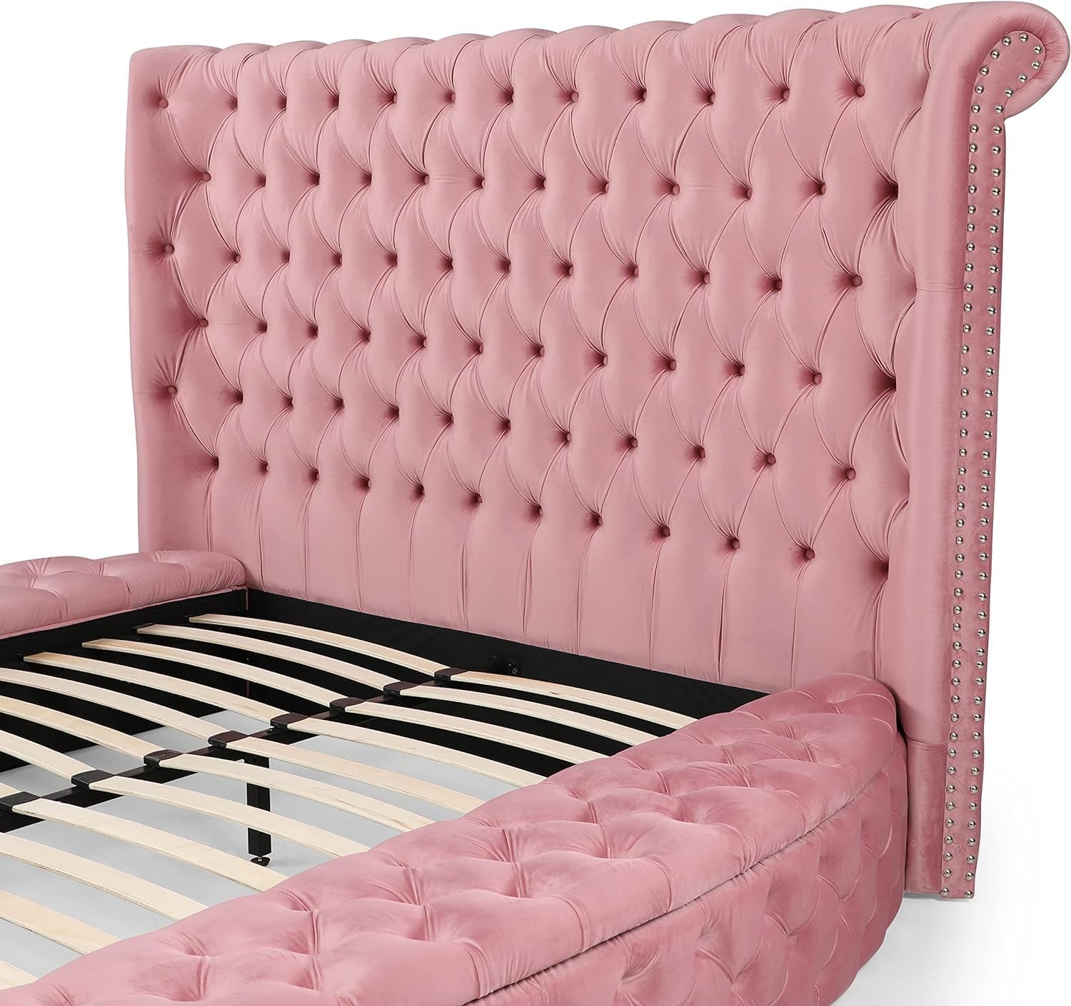 elizabeth-velvet-round-storage-queen-king-bed-pink-king