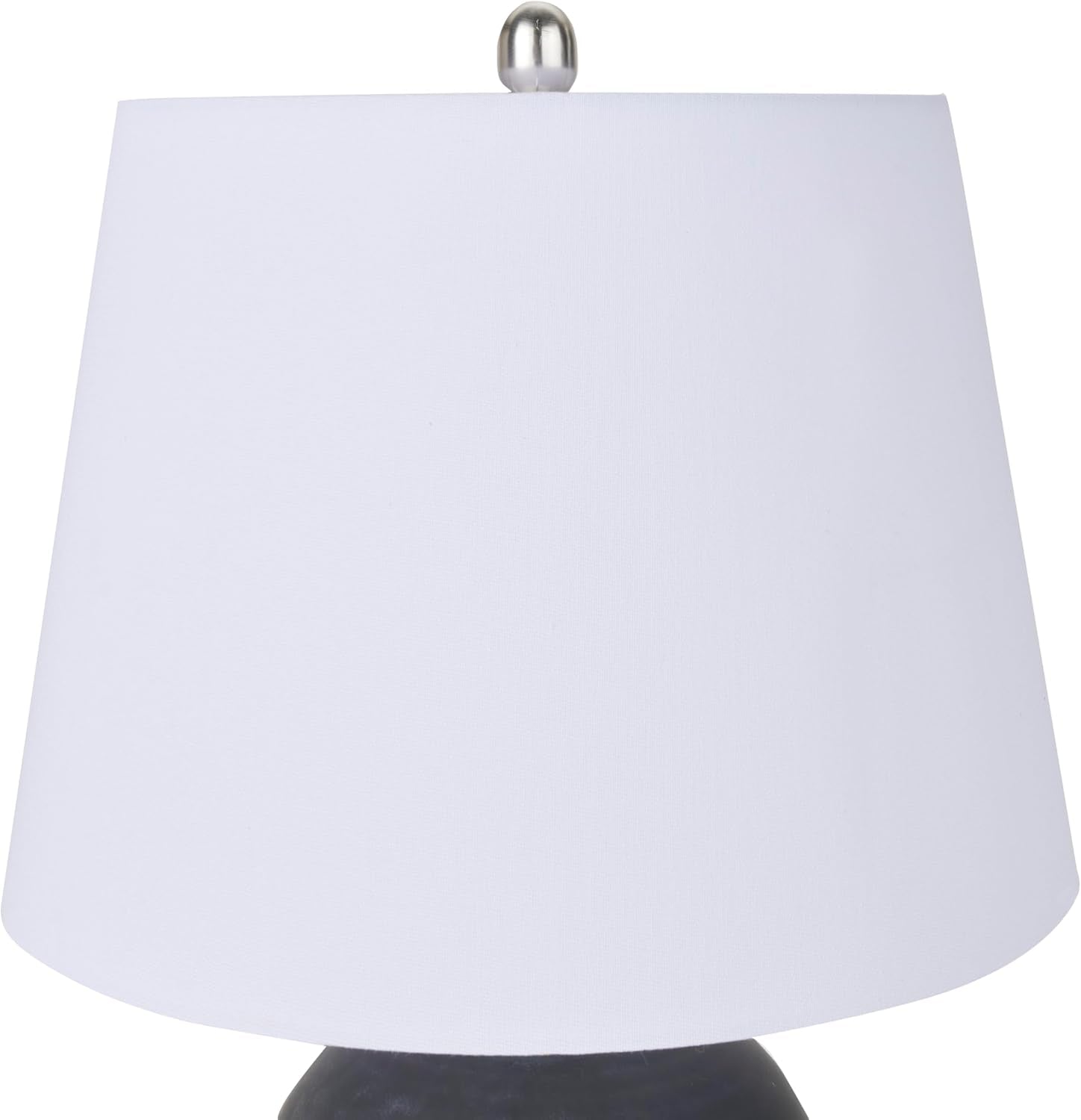 home-23-black-vintage-distressed-ceramic-pot-table-lamp-for-bedroom-living-room-end-table-with-white-tapered-drum-shade