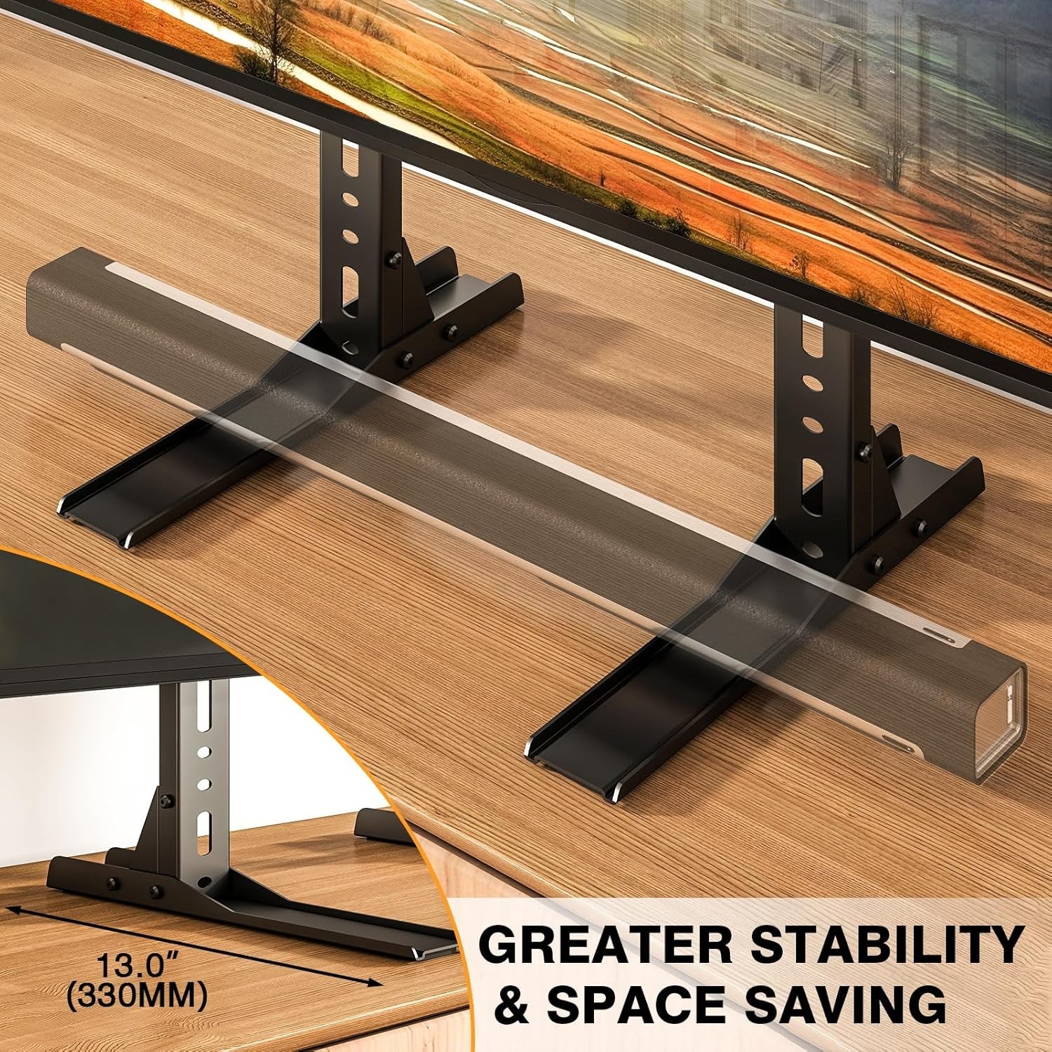 tavr-universal-table-top-tv-stand-mount-tv-legs-for-most-20-75-inch-tvs-replacement-tv-feet-with-great-load-bearing-holds-up-to-110-lbs-tv-stands-base-with-cable-management-max-vesa-800x600mm