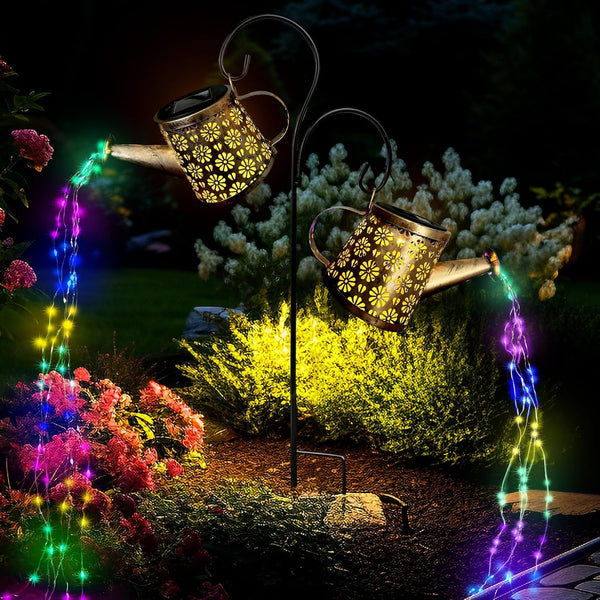 Solar Watering Can Lights Outdoor IP65 Waterproof Garden Light for Yard1