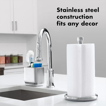 OXO Good Grips Steady Paper Towel Holder for Countertops with Weighted Base3
