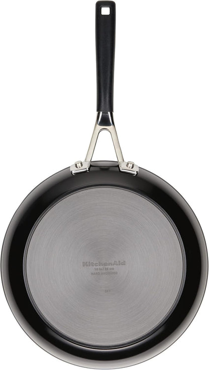 Kitchenaid Hard Anodized Nonstick Cookware/Pots and Pans Set, 10 Piece - Matte Black10